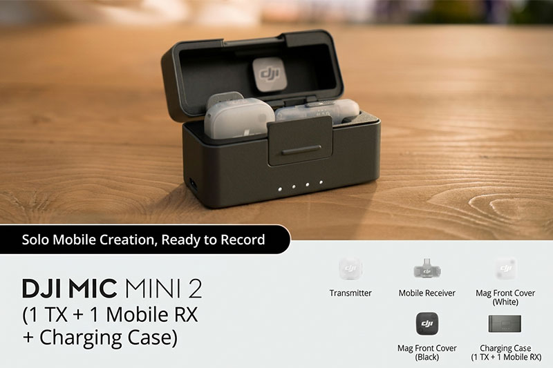 Microphone DJI Mini 2 được ghi nhận ra mắt cuối tháng 4 năm 2026